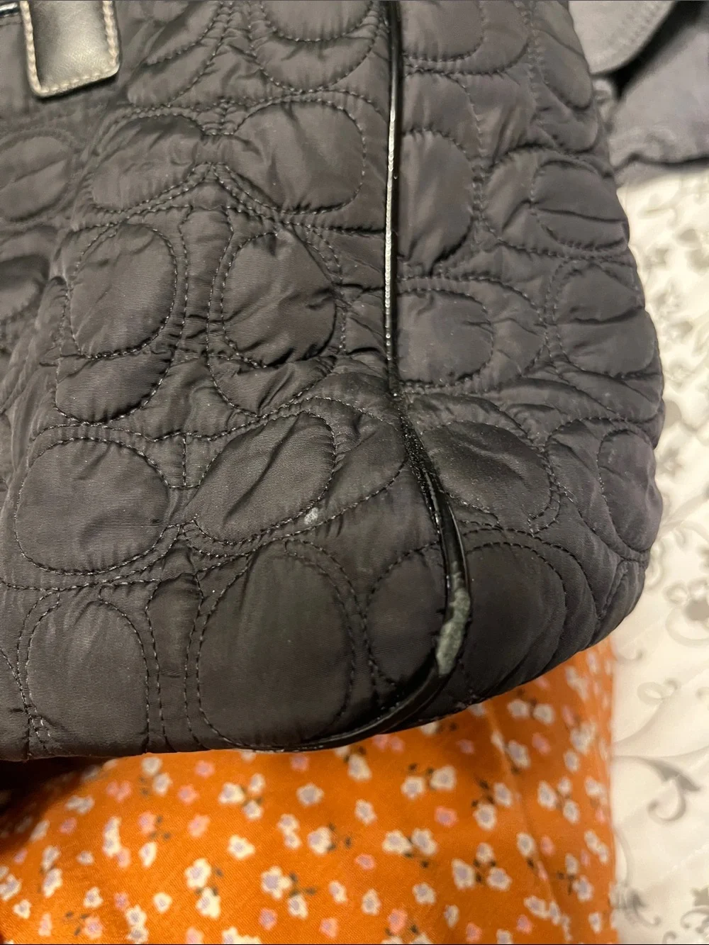 Coach diaper bag